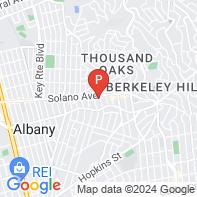 View Map of 910 Tulare Street,Berkeley,CA,94707